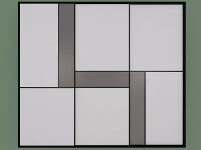 sliding wardrobe Free 3D model