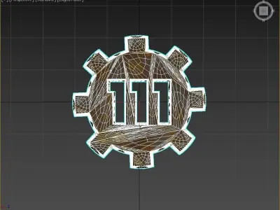 Fallout 4 Gear 3D model