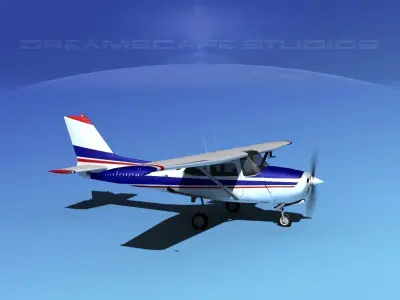 Cessna 172RG Cutlass V02 3D model