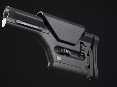 Megpul Stock Low-poly 3D model