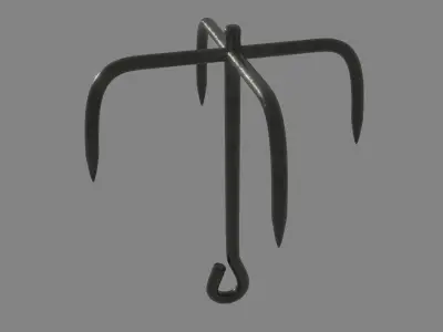 Grappling Hook 3D model