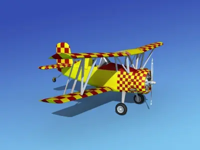 Grumman G-164 AgCat V15 Sport 3D model