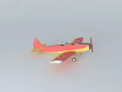Fairchild PT19 Free 3D model