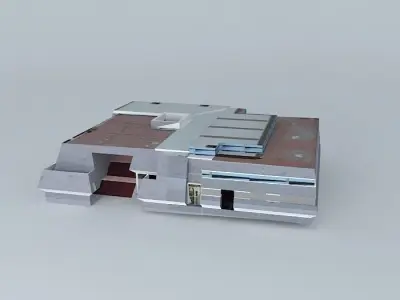 Cucei building Free 3D model