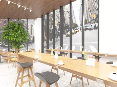 Full Coffeehouse 3D model