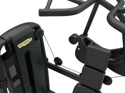 Technogym - Selectorised - Vertical Traction 3D model