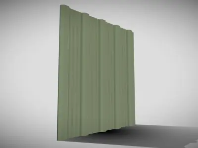 Building Cladding Low-poly 3D model