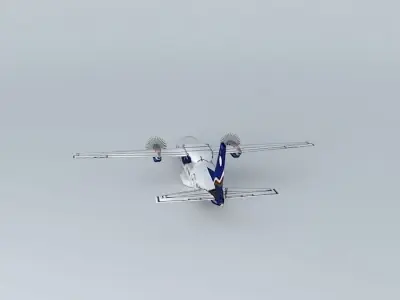 Yakutia Airlines An 140 Free 3D model