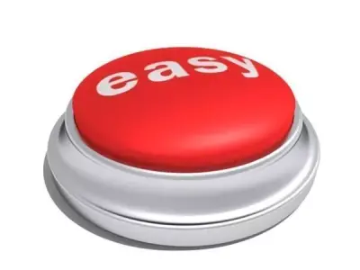 Easy Button 3D model