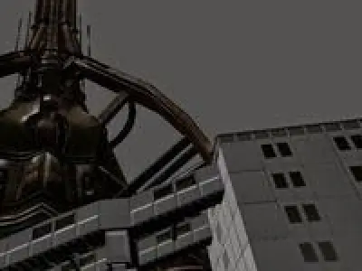 Construction-Set  BGE Laboratory   Free low-poly 3D model