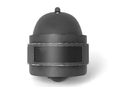 Helmet K6-3 Low-Poly 3D Model Low-poly 3D model