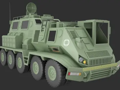 Heavy Vehicle Concept 1 3D model