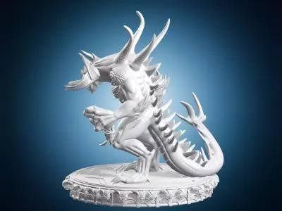 Diablo Lord of Terror Miniature 3D print model