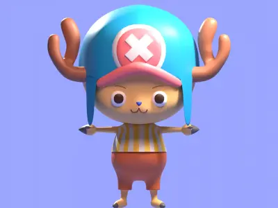 Tony Tony Chopper from One Piece Free 3D model