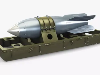 Nuclear Aerial Bomb v 1 3D model