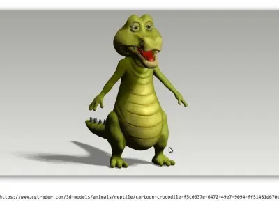 cartoon pack 2 Low-poly 3D model