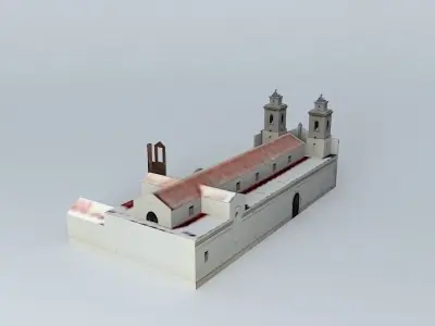 Catedral de Santa Fe 3D model