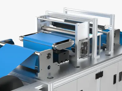 Automatic CCD Winding Inspection Machine 3D model