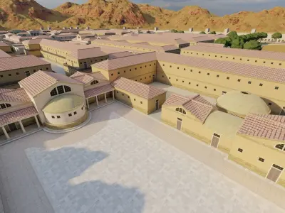 Historic city -Ancient City-rome 3D model