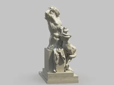 Laocoon and His Sons 3D model