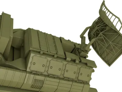 9K330 Tor SA-15 Gauntlet 3D model