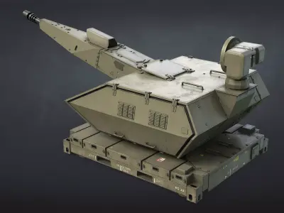 Skynex Game Ready Low-poly 3D model