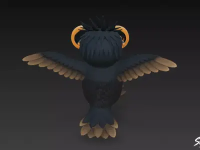 Fruli Frula - Italian Brainrot Low-poly 3D model