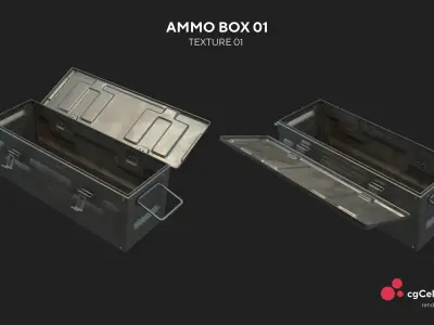 Army Ammo Box 3D model