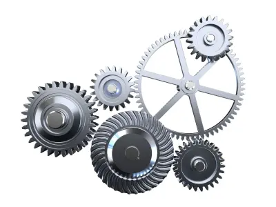 Gear mechanism v1 3D model