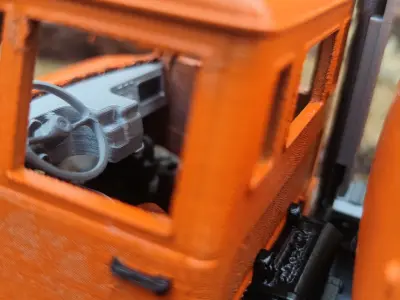 Baby Bog 406 Front Cab - 1-18 TRX4M RC body 3D print model