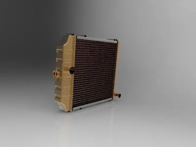 Radiator 3D Model 3D model