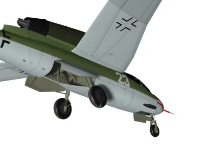 Heinkel He 162 C 3D model
