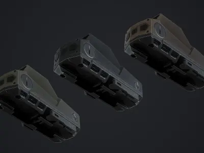RDS Hartman MH1 Low-poly 3D model