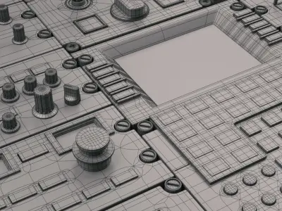 Cockpit Elements 3D model