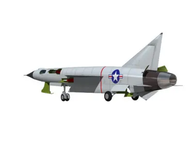 Republic XF-103 3D model