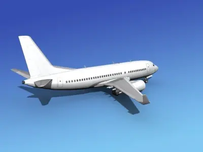 Boeing 737-700ER Unmarked 3 3D model