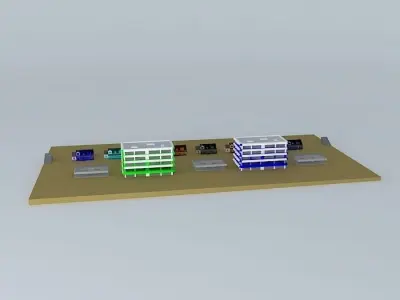 Crowne Springs Part 5 Leanger St. H. Free 3D model