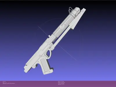 Star Wars DC15 Clone Trooper Blaster 3D model