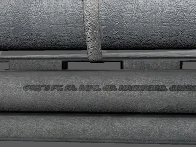 Custom Python Revolver Low-poly 3D model