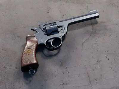 British WWII Weapons Pack - Midpoly Game and VFX-Ready Low-poly 3D model