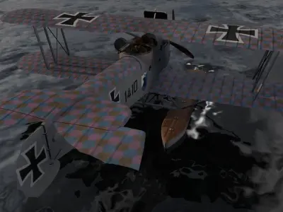 Hansa-Brandenburg W-12 3D model