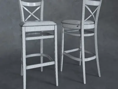 Chair Toscana Free 3D model