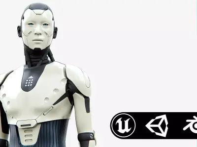 HUMANOID ORPHEUS  Rigged for Unreal Engine - Unity - MIXAMO 3D model