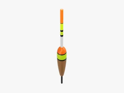 Float fishing 02 3D model