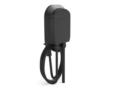 Emporia Smart Home Wall Mount EV Charger 3D model
