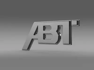 ABT Logo 3D model