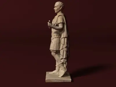 Caesar Statue 3D model