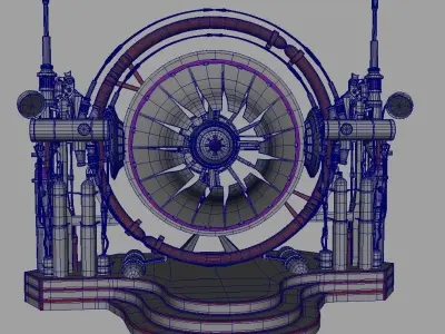 Time Machine 3D model