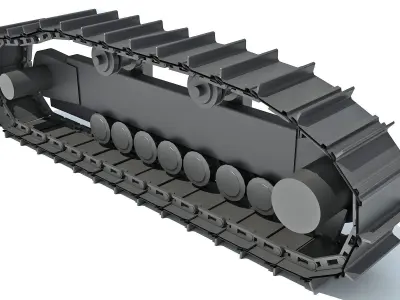 Track kit V2 3D model