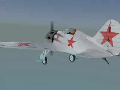 Polikarpow I 16 Rata 3D model